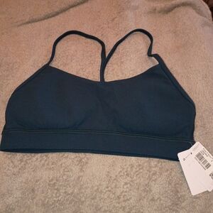 Lululemon Flow Y Nulu Bra * Indocane Blue